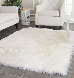 100x150CM Super Soft Sheepskin Rug Fluffy Fur Sofa Cover Faux Sheepskin Carpet Soft Rug Carpet Home Floor5081040