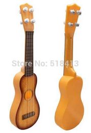 Guitar Childrens 4-string guitar simulation childrens education toy baby toy mini musician instrument can play plastic guitar 2021 WX