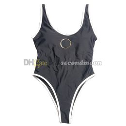 High Waist Beachwear Women Tank Top Swimwear Designer One Piece Swimsuit Surfing Diving Swimsuits