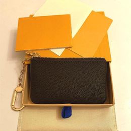 Top Quality 5 Colour Key Pouch Leather Coin Purses Fashion Classical Women Keys Holder Coin Purse Small Wallets 321x