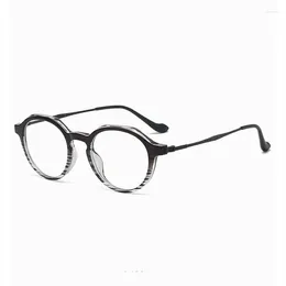 Sunglasses Frames TR90 Round Anti Blue Light Spectacle Men's Fashion Trend Myopia Eyeglasses Ladies Simple Retro Comfortable Eyewears