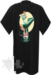 Pin Up CASTROL Motor Oil Pinup Mens Short Sleeve TShirt Black Adult 100 Cotton Customized Tees Print TShirt Male Brand4178575