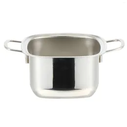 Double Boilers Pot Mini Work Kitchen Cooking Practical Little Supplies Stainless Steel Individual Useful Sauce