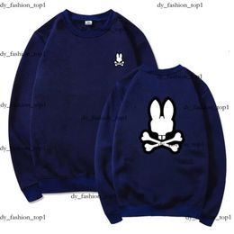 bunny psyco hoodie Skeleton Rabbit Printing Hoodies Cotton Bad Hooded Sweatshirts Men High Street Luxury Pullovers Ps Psyco Bunny Sweater Sports Sweatshirts 409