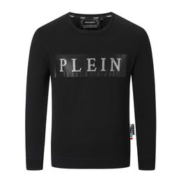 Pleinxplein Design Mens Hoodies Sweatshirts Casual Loose Plein Letter Cotton Hood Sweatshirt Street Unisex Hood Pullover Black 8626e48h