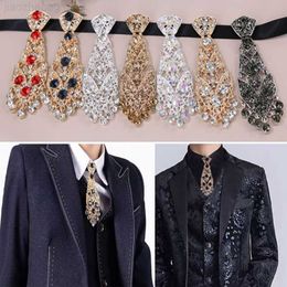 Neck Ties Crystal Neckties Trendy General Korean Wine Party Wedding Ceremony Metal Short Luxury Tie Men Accessories free TNT FEDEX DHL