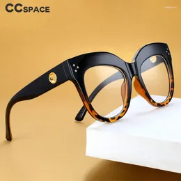 Sunglasses Frames 56429 Large Size Anti-Blue Spectacle Frame Women Computer Eyewear For Men Glasse Eyeglasses Mountable Chain