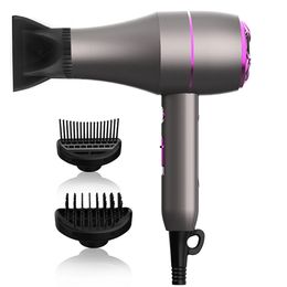 Strong Power Electric Hair Dryer 1800W Negative Ionic Blow Dryer And Cold Wind Air Brush Hairdryer AC Motor Salon Tools 240425