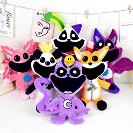 Söta leende critters plysch leksak kawaii anime catnap pickypiggy mjuk fylld tecknad spel plushie doll barn jul gåva 141