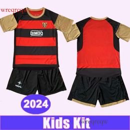 2024 Peluche Caligari Kids Kit Soccer Jerseys DANI LOPEZ DUSTINN DIEGO FURBY L.JACKSON Home Football Shirts Child Short Sleeve Uniforms