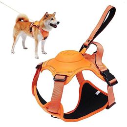 Dog Collars Vest Carrier Automatic Anti-Blast Retractable Leash Adjustable Breathable Coloured Pet Supplies
