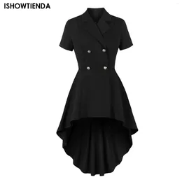 Casual Dresses Women Gothic Dress Steampunk Button Corset Halloween Costume Coat Tailcoat Jacket Long For Vampire Cosplay Dark Style Girls