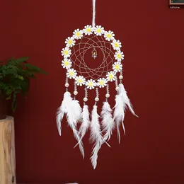 Decorative Figurines Modern Love Dream Catcher Room Decoration Sweet Romantic Pendant Home Wall Hanging Car Accessories Bedroom Garden