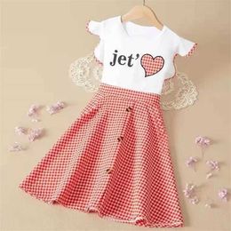 Girl's Dresses 2024 Girl Dress Cute Summer Childrens Plain Pattern Dress Princess Party Clothing Youth Childrens Clothing Tank Top 6 8 10 12 13 Years Old d240520