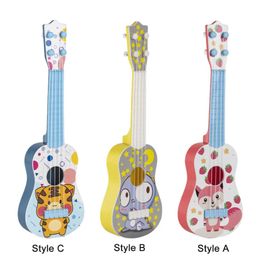 Guitar Childrens musical instruments childrens four stringed qin childrens guitar toys WX