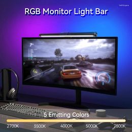 Table Lamps RGB Monitor Light Bar USB Reading Dimmable Lights With Backlight Led Desk Lamp For Computer Gaming Screenbar