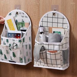 Storage Bags Hanging Bag Wardrobe Organiser Cosmetics Toys Wall Mounted Bathroom Toiletry Household