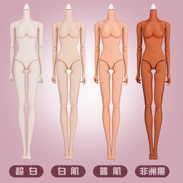 MENGF Doll Body 1/6 Size Super White Beige Brown Coffee Skin Body FR IT Doll Image Toy 28cm Doll Toy Body Part Girl Gift 240429