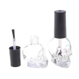 10ml Nail Gel Bottle Empty Nail Polish Bottles Refillable Bottles with Brush for Travel Portable Cosmetic Containers J90