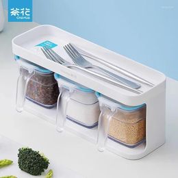 Storage Bottles CHAHUA Silver Ion Antibacterial Seasoning Can - The Ultimate Box For A Germ-Free Kitchen Experience