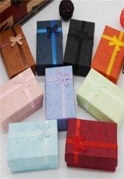 Bow Jewellery Box Gift Wrap Necklace Ring Earrings Packaging Boxes Lovely Bracelet Packing Storage 0 48zk H16843859