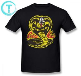 Cobra Kai T Shirt Cobra Kai Tshirt Shortsleeve Oversized Tee Shirt Printed Cotton Classic Men Fun Tshirt J1906143239405