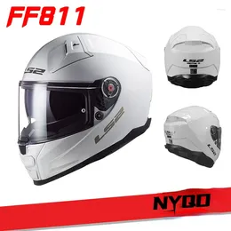 Motorcycle Helmets LS2 FF811 VECTOR 2 6K Carbon Fibre Full Face Dual Lens Racing Capacete Cascos Para Moto