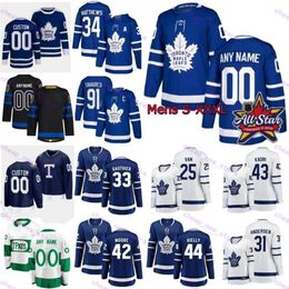 Maple Leafs 2024 All Star Jersey Auston Matthews Ryan Reaves Mitchell Marner John Tavares Morgan Rielly William Nylander Bertuzzi John Klingberg Hockey Trikots