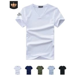 Wholesale Mens Designer T Shirts Clothes Summer Simple Street Wear Fashion Cotton Sports Blank Tshirt Casual Mens Tee T-Shirt Plus Size 5Xl 65