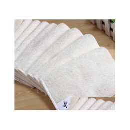Cleaning Cloths Bamboo Fiber Non-Oil Wash Dish Cloth Towel Kitchen Rag Except Oil 27X30Cm 20Pcs Drop Delivery Home Garden Housekee O Dhlsi