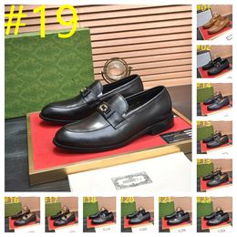 28Model Männer Leder Dress Schuhe Design Luxusmarke Schuhe Klassiker Tassel Brogue Mans Schuhe formale Schuhe Bullock Schuhe Zapatillas Hombre