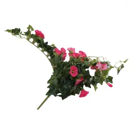 Decorative Flowers Simulation Flower Bunches Morning Glories Fade Outdoor Petunias Realistic