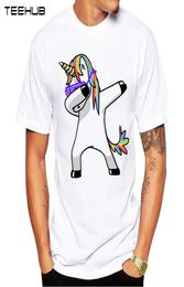 Summer Fashion Dabbing Pug T Shirt Newest Men Funny T Shirts Dabbing Unicorn Cat Zebra Panda Tops Hip Hop Tee4821971