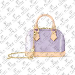 M82974 Nano Shell Bag Patent Leather Bag Totes Handbag Shoulder Bag Crossbody Women Fashion Casual Luxury Designer Top Quality Purse Fast Delivery