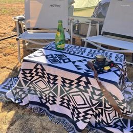 Table Cloth Camping Night Market Trunk Set Up Po Booth Tablecloth Advanced Outdoor N Retro Gray22