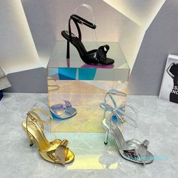 2024 high Heeled 35-42 stiletto heel designer shoe women Wedding sandal with box