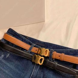 Belts Luxurys Designer Belt Gold Silver Buckle Genuine Leather Arrivals Ceinture Womens Fashion Waistband Decorative Suit Jeans