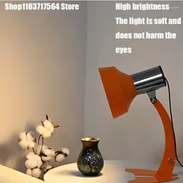 Table Lamps Cross-border Creative Nordic Modern Nightstand Bar Bedroom USB Charging Touch Wrought Iron I-type Lamp Nightlight Atmosphe