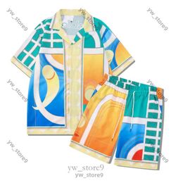 High Quality Short Set Fashion Shorts And Short Suit Men Short T Shirt Tee Shirt Beach Shorts Leather Shorts Summer Swim Designer Mens Shirt 9351