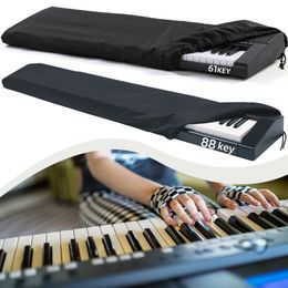 61/88 Key Keyboard Instrument Cover Dustproof Digital Piano Cover Foldable Music Keyboard Cover for Digital Electronic Piano