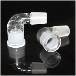 Accessories Thickening Right-Angle Glass Bong Drop Down Adapter 10 Style 14Mm 18Mm Male To Female Joint Water Pipe Glss Delivery Hom Dhto5