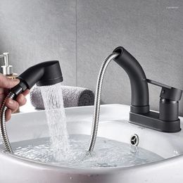 Bathroom Sink Faucets Faucet And Cold Basin Double Hole Household Counter Toilet Hand Washbasin