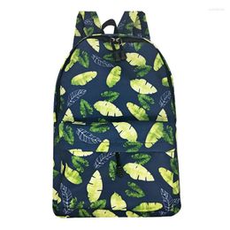 Backpack Style 4PCS/LOT Nylon Printing Double For School Teenage Girls Student Lightweight Rucksack Mochila Impermeable