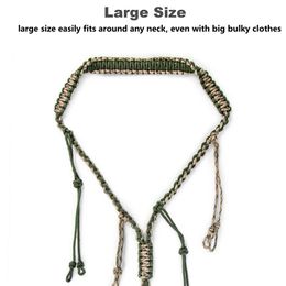 GUGULUZA Hunting Decoy Call Lanyard Paracord Rope for Duck/Mallard/Pheasant/Goose Decoys Whistle Strap Sling Hunter Game Goods