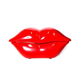 Red Mouth Telephone Novelty Sexy Lip Phone Gift For Home Bar Office Phones Switchable Dialling Furniture Decor2467164