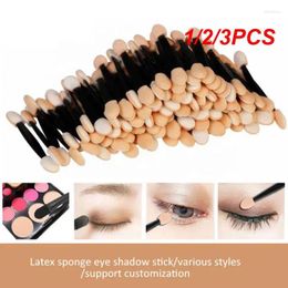 Makeup Brushes 1/2/3PCS Disposable Eyeshadow Brush Dual Sided Sponge Nylon Sets & Kits Eye Shadow Cosmetic Applicator