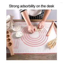 Baking Tools Non-stick Food Grade Silicone Knead Dough Rolling Mat Dual Scales Measurement Pizza Maker Pastry Pad Kitchen Accesso