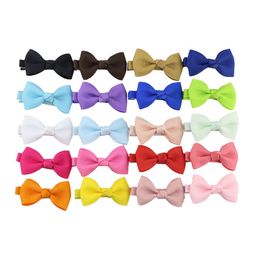 girls Hair Clips Bow 4.5cm extra small straight line clip kids Hair Accessories baby hairpins chidren holiday gifts