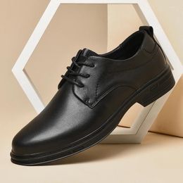 Casual Shoes Fashion Business Dress Men Genuine Leather Suits Luxury Oxfords Office Formal Wedding Footwear Handmade