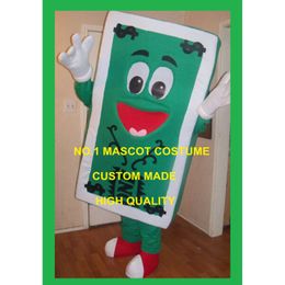 Professional Custom Cartoon Costumes Buck Dollar Cash Mascot Costume Adult Bill Money Theme Mascotte Fancy Dress Kits1831 Mascot Costumes